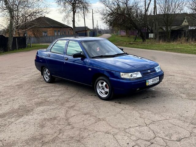 Синий ВАЗ 2110, объемом двигателя 1.6 л и пробегом 120 тыс. км за 1850 $, фото 1 на Automoto.ua