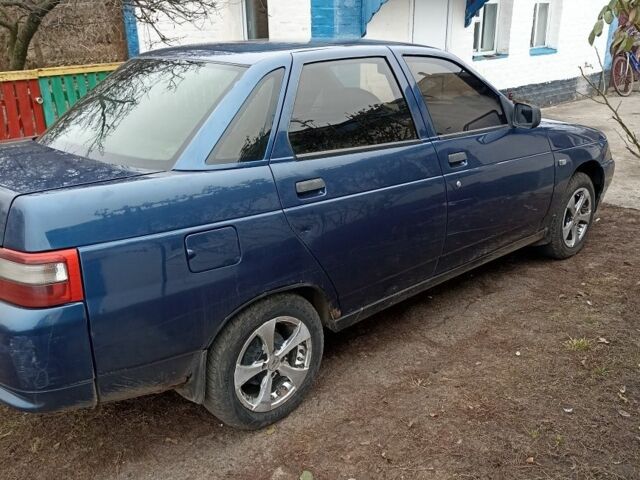 Синий ВАЗ 2110, объемом двигателя 1.6 л и пробегом 107 тыс. км за 1600 $, фото 1 на Automoto.ua