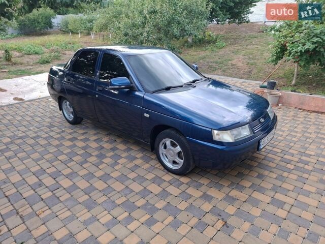 Синий ВАЗ 2110, объемом двигателя 1.6 л и пробегом 75 тыс. км за 3300 $, фото 1 на Automoto.ua