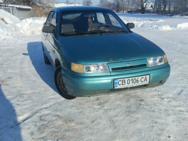 Зеленый ВАЗ 2110, объемом двигателя 1.5 л и пробегом 2 тыс. км за 1850 $, фото 1 на Automoto.ua