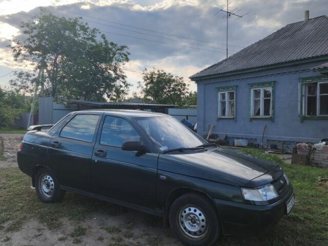 Зеленый ВАЗ 2110, объемом двигателя 1.6 л и пробегом 63 тыс. км за 1600 $, фото 1 на Automoto.ua