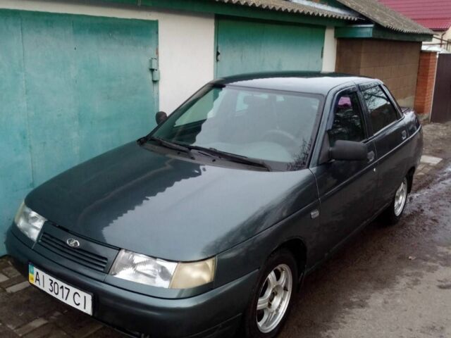 Зеленый ВАЗ 2110, объемом двигателя 1.6 л и пробегом 158 тыс. км за 1700 $, фото 1 на Automoto.ua