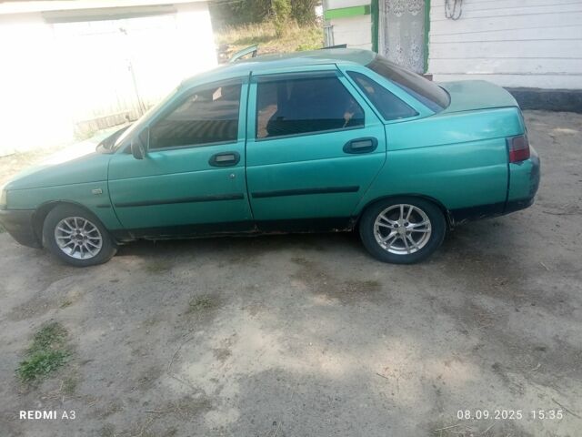 Зелений ВАЗ 2110, об'ємом двигуна 5 л та пробігом 349 тис. км за 657 $, фото 1 на Automoto.ua