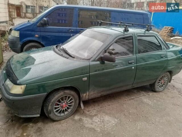 Зеленый ВАЗ 2110, объемом двигателя 1.5 л и пробегом 330 тыс. км за 1499 $, фото 1 на Automoto.ua