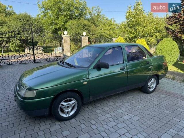 Зеленый ВАЗ 2110, объемом двигателя 1.5 л и пробегом 377 тыс. км за 1500 $, фото 1 на Automoto.ua