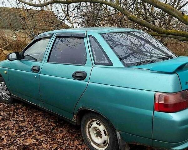 Зеленый ВАЗ 2110, объемом двигателя 1.5 л и пробегом 196 тыс. км за 1200 $, фото 1 на Automoto.ua