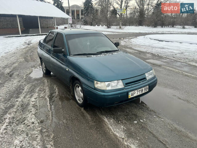 Зеленый ВАЗ 2110, объемом двигателя 1.5 л и пробегом 200 тыс. км за 1500 $, фото 1 на Automoto.ua