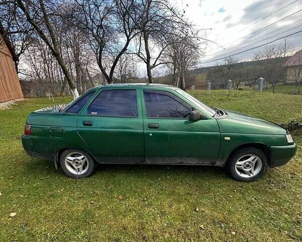 Зеленый ВАЗ 2110, объемом двигателя 1.5 л и пробегом 370 тыс. км за 1700 $, фото 1 на Automoto.ua