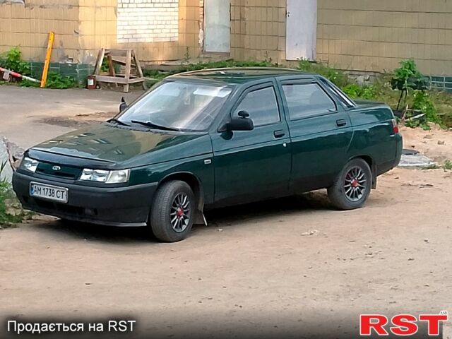 Зелений ВАЗ 2110, об'ємом двигуна 1.5 л та пробігом 320 тис. км за 1850 $, фото 1 на Automoto.ua