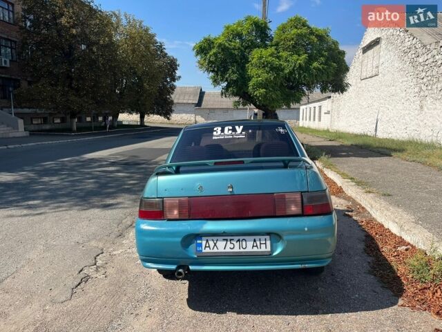 Зеленый ВАЗ 2110, объемом двигателя 1.5 л и пробегом 346 тыс. км за 1300 $, фото 1 на Automoto.ua