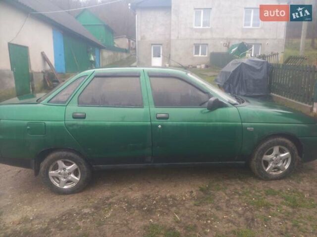 Зеленый ВАЗ 2110, объемом двигателя 1.5 л и пробегом 270 тыс. км за 850 $, фото 1 на Automoto.ua