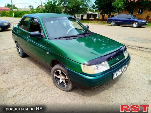 Зеленый ВАЗ 2110, объемом двигателя 1.5 л и пробегом 158 тыс. км за 1350 $, фото 1 на Automoto.ua