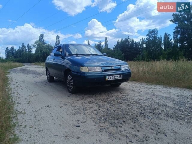 Зеленый ВАЗ 2110, объемом двигателя 1.6 л и пробегом 250 тыс. км за 1200 $, фото 1 на Automoto.ua