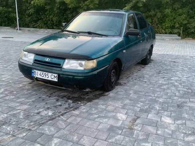 Зелений ВАЗ 2110, об'ємом двигуна 1.5 л та пробігом 285 тис. км за 626 $, фото 1 на Automoto.ua