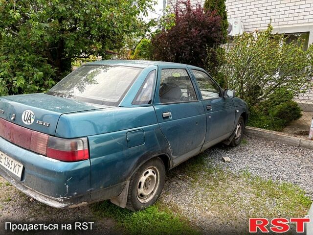 Зеленый ВАЗ 2110, объемом двигателя 1.5 л и пробегом 315 тыс. км за 1000 $, фото 1 на Automoto.ua