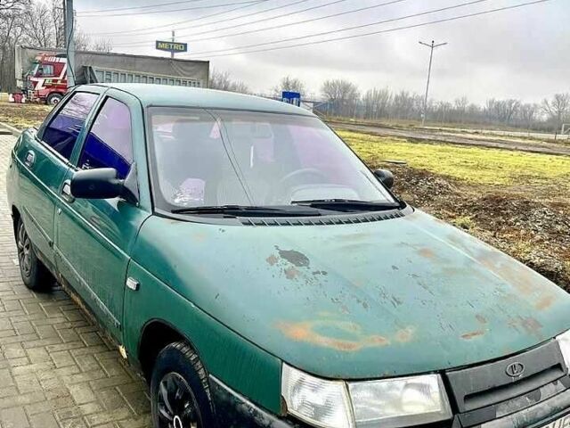 Зеленый ВАЗ 2110, объемом двигателя 1.5 л и пробегом 185 тыс. км за 850 $, фото 1 на Automoto.ua