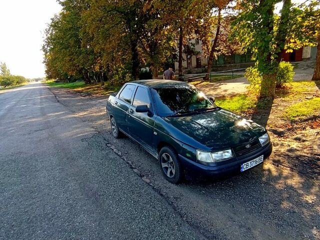 Зеленый ВАЗ 2110, объемом двигателя 1.5 л и пробегом 248 тыс. км за 1400 $, фото 1 на Automoto.ua