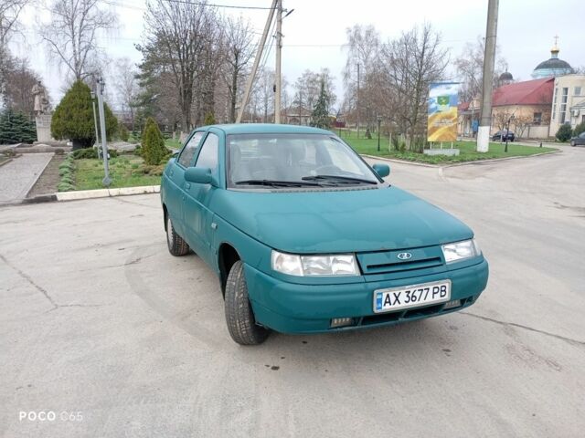 Зеленый ВАЗ 2110, объемом двигателя 1.6 л и пробегом 204 тыс. км за 1100 $, фото 1 на Automoto.ua