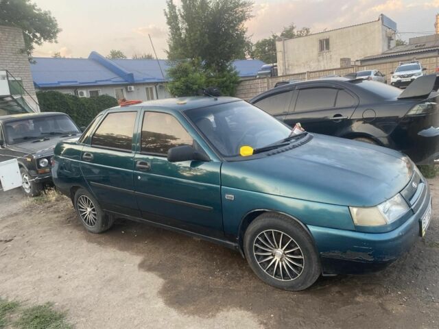 Зелений ВАЗ 2110, об'ємом двигуна 1.5 л та пробігом 150 тис. км за 1100 $, фото 1 на Automoto.ua
