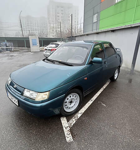 Зеленый ВАЗ 2110, объемом двигателя 1.5 л и пробегом 480 тыс. км за 2000 $, фото 1 на Automoto.ua