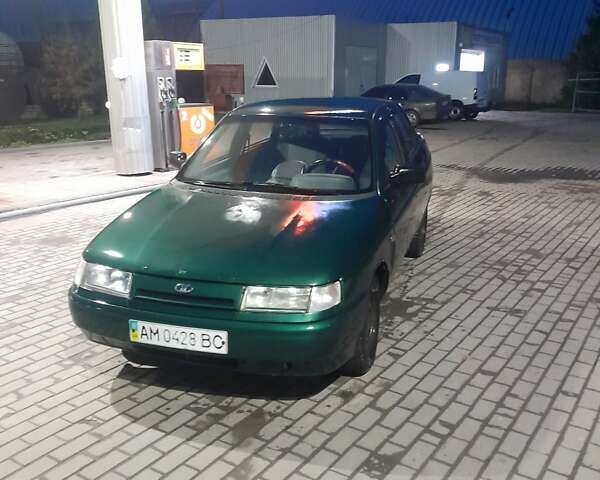 Зеленый ВАЗ 2110, объемом двигателя 1.5 л и пробегом 257 тыс. км за 950 $, фото 1 на Automoto.ua