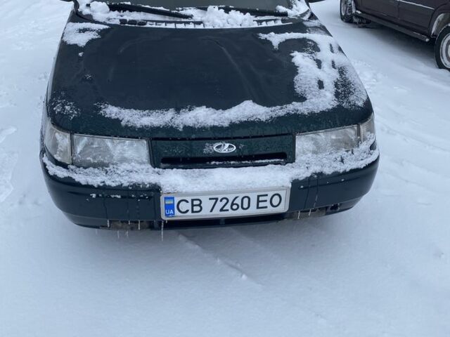 Зеленый ВАЗ 2110, объемом двигателя 1.5 л и пробегом 140 тыс. км за 1000 $, фото 1 на Automoto.ua