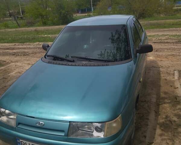 Зеленый ВАЗ 2110, объемом двигателя 1.6 л и пробегом 165 тыс. км за 1800 $, фото 1 на Automoto.ua
