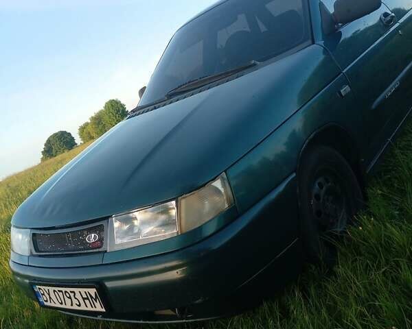 Зелений ВАЗ 2110, об'ємом двигуна 1.5 л та пробігом 464 тис. км за 1200 $, фото 1 на Automoto.ua