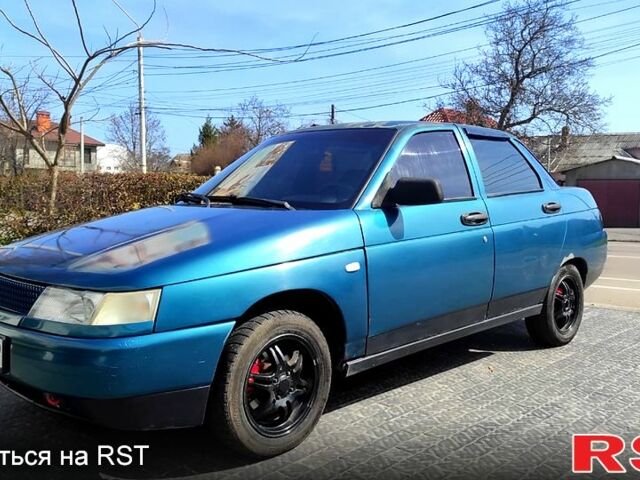 Зеленый ВАЗ 2110, объемом двигателя 1.5 л и пробегом 245 тыс. км за 1550 $, фото 1 на Automoto.ua