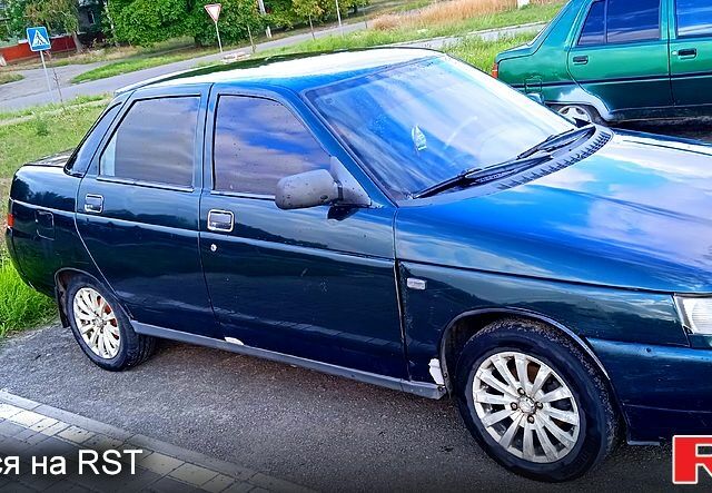 Зелений ВАЗ 2110, об'ємом двигуна 1.5 л та пробігом 270 тис. км за 1200 $, фото 1 на Automoto.ua