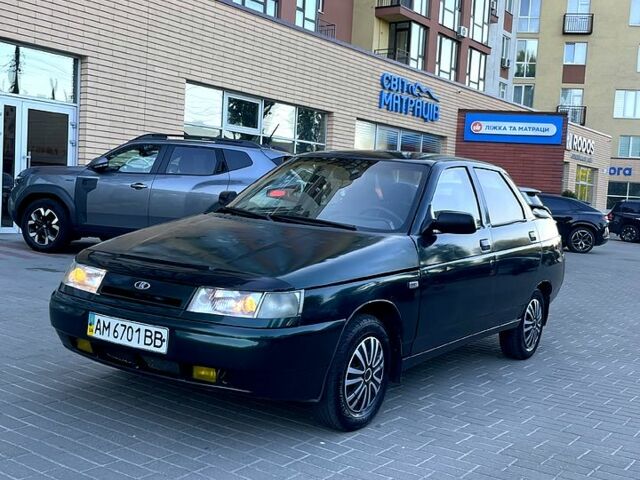 Зелений ВАЗ 2110, об'ємом двигуна 1.6 л та пробігом 280 тис. км за 1450 $, фото 1 на Automoto.ua