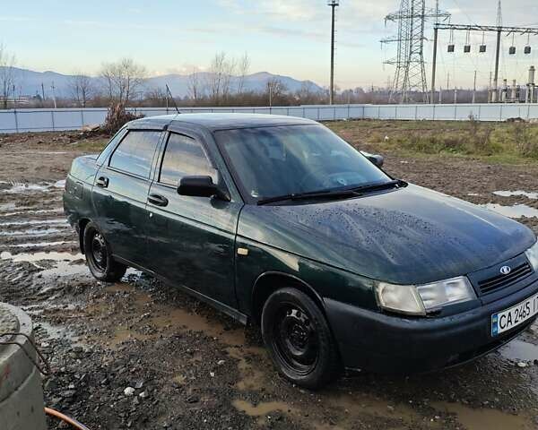 Зелений ВАЗ 2110, об'ємом двигуна 1.6 л та пробігом 310 тис. км за 1304 $, фото 1 на Automoto.ua