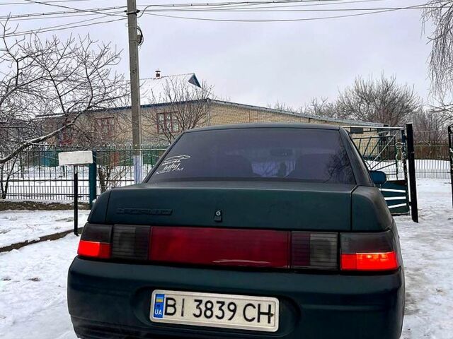 Зеленый ВАЗ 2110, объемом двигателя 1.5 л и пробегом 0 тыс. км за 1500 $, фото 1 на Automoto.ua