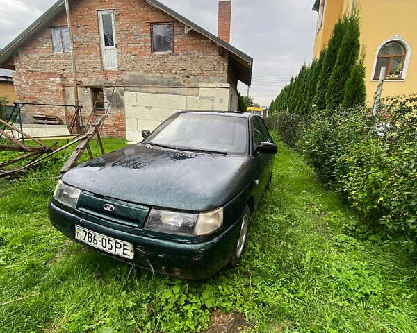 Зеленый ВАЗ 2110, объемом двигателя 1.5 л и пробегом 170 тыс. км за 700 $, фото 1 на Automoto.ua