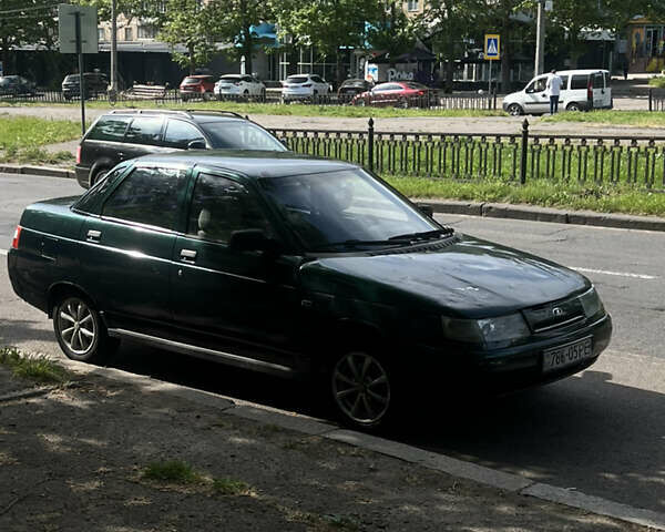 Зелений ВАЗ 2110, об'ємом двигуна 1.5 л та пробігом 230 тис. км за 1000 $, фото 1 на Automoto.ua