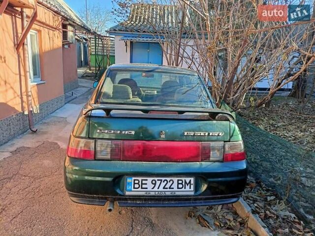 Зелений ВАЗ 2110, об'ємом двигуна 1.6 л та пробігом 275 тис. км за 1800 $, фото 1 на Automoto.ua