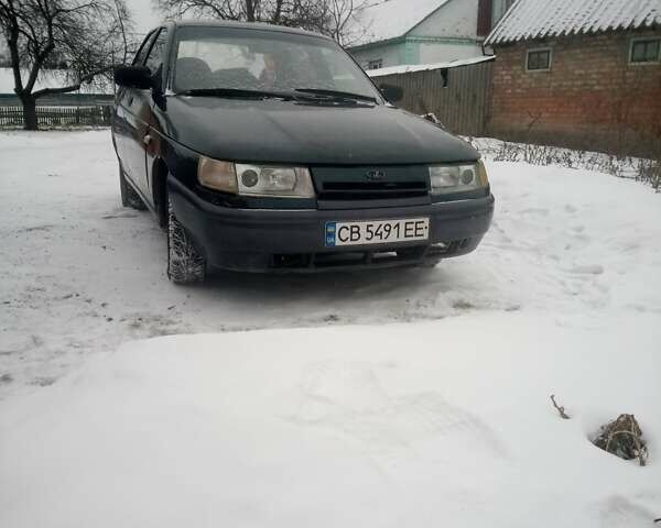 Зелений ВАЗ 2110, об'ємом двигуна 1.5 л та пробігом 280 тис. км за 950 $, фото 1 на Automoto.ua