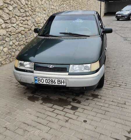 Зеленый ВАЗ 2110, объемом двигателя 1.5 л и пробегом 243 тыс. км за 1500 $, фото 1 на Automoto.ua