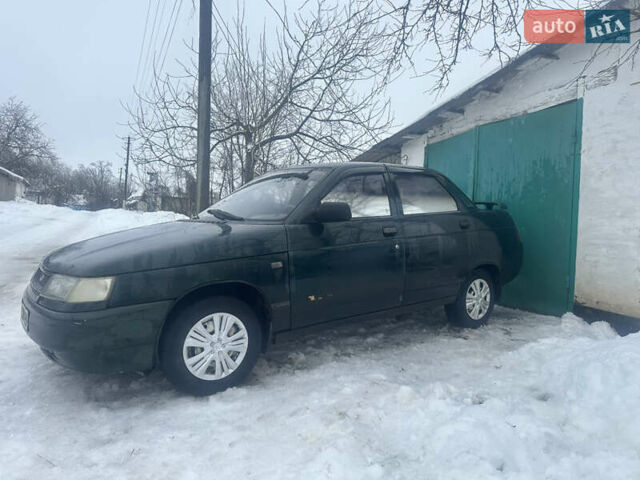 Зеленый ВАЗ 2110, объемом двигателя 1.5 л и пробегом 260 тыс. км за 1200 $, фото 1 на Automoto.ua
