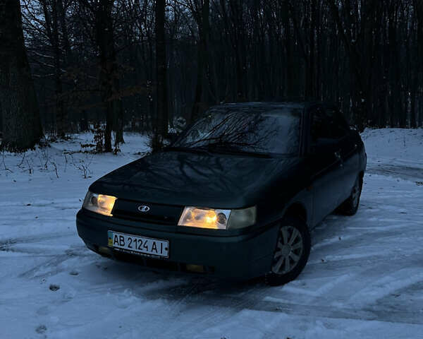 Зеленый ВАЗ 2110, объемом двигателя 1.5 л и пробегом 165 тыс. км за 1600 $, фото 1 на Automoto.ua