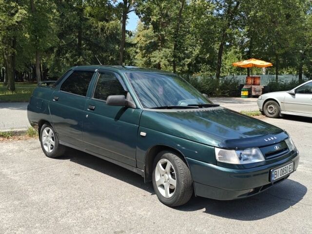Зелений ВАЗ 2110, об'ємом двигуна 1.5 л та пробігом 210 тис. км за 2200 $, фото 1 на Automoto.ua
