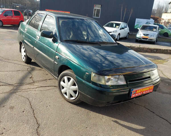 Зелений ВАЗ 2110, об'ємом двигуна 1.5 л та пробігом 250 тис. км за 1200 $, фото 1 на Automoto.ua