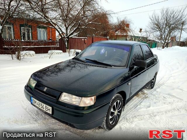 Зеленый ВАЗ 2110, объемом двигателя 1.5 л и пробегом 100 тыс. км за 1250 $, фото 1 на Automoto.ua
