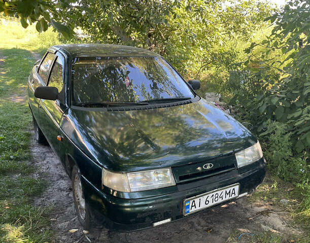Зеленый ВАЗ 2110, объемом двигателя 1.5 л и пробегом 260 тыс. км за 1300 $, фото 1 на Automoto.ua