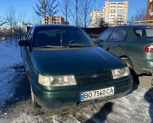 Зеленый ВАЗ 2110, объемом двигателя 1.5 л и пробегом 249 тыс. км за 1200 $, фото 1 на Automoto.ua