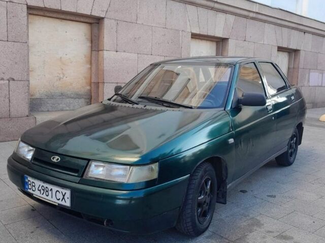 Зеленый ВАЗ 2110, объемом двигателя 1.5 л и пробегом 110 тыс. км за 1358 $, фото 1 на Automoto.ua