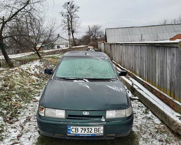 Зеленый ВАЗ 2110, объемом двигателя 1.5 л и пробегом 296 тыс. км за 1300 $, фото 1 на Automoto.ua