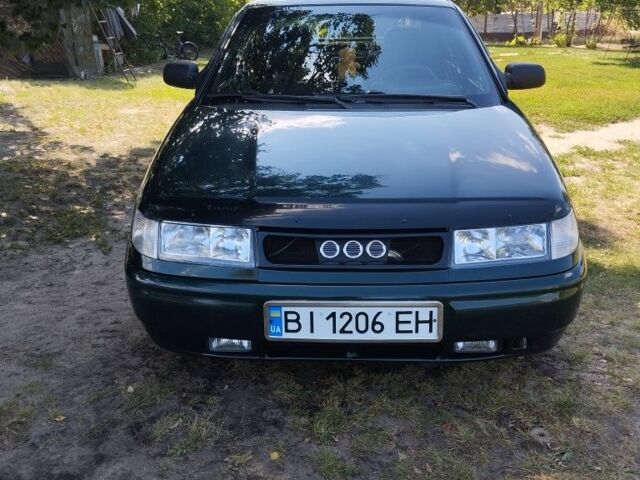 Зеленый ВАЗ 2110, объемом двигателя 1.5 л и пробегом 100 тыс. км за 3550 $, фото 1 на Automoto.ua