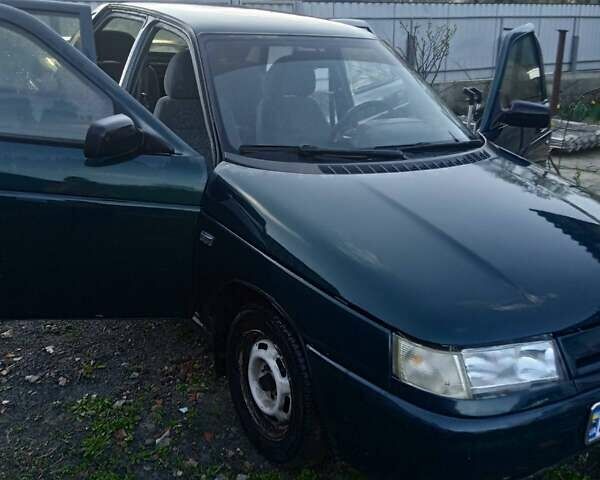Зеленый ВАЗ 2110, объемом двигателя 1.5 л и пробегом 420 тыс. км за 1200 $, фото 1 на Automoto.ua