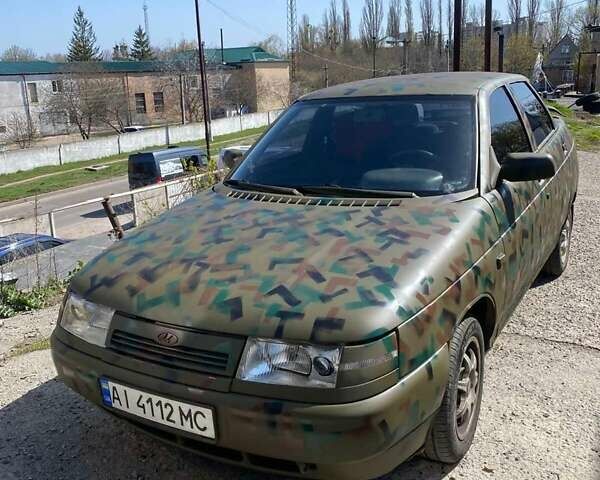 Зеленый ВАЗ 2110, объемом двигателя 1.5 л и пробегом 200 тыс. км за 1350 $, фото 1 на Automoto.ua